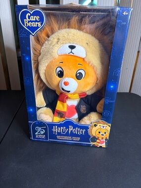 NIB Care Bears Gryffindor Tenderheart Bear - Yellow, Orange